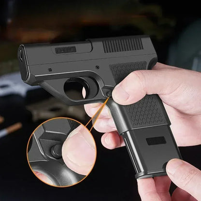 🔥 Premium 3-in-1 Premium Torch Lighter with Cigarette Holder & Flashlight | Powerful Windproof Blue Flame, Compact Pocket Design | BUY 1 GET 1 FREE